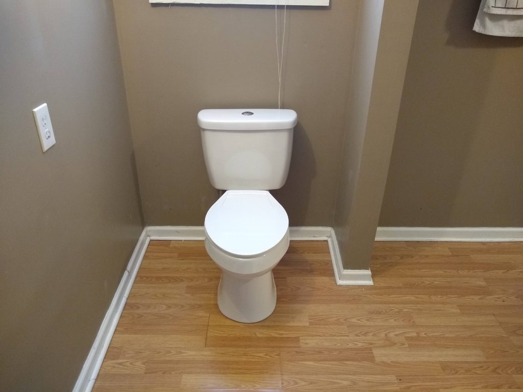 toilet install